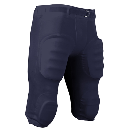 Augusta 9601A Youth Gridiron Integrated Football Pant - Black- XXS 