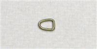 1" Zinc-Plated D-Ring