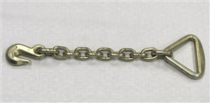 2" x 18" Chain Extension - With 4" Forged Delta Ring
