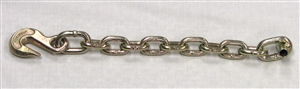 18" Chain Extension with Tube & 3/8" Grab Hook