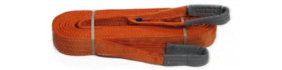 3" x 30' Recovery Tow Strap w/ 2 PLY Polyester Web & Reinforced Cordura Eyes