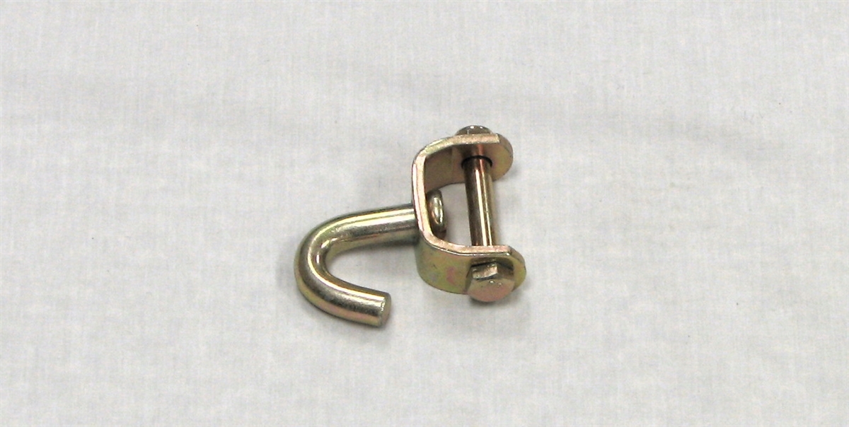 2 Swivel Style J-Hook with Bolt for Tie Down Straps