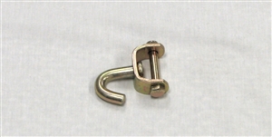 2" Swivel Style J-Hook with Bolt for Tie Down Straps