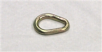 3" Heavy Duty Pear Ring for use with Tie Down Straps