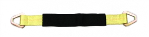 2" x 2' Axle Strap with D-Rings & Wear Pad