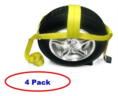 4 Pack of Double Locking - Adjust To Fit Any Tire