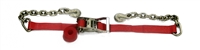 2" x 9' Ratchet Tie Down Strap For Medical Gases