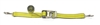 2" Auto Transit Ratchet Tie Down Strap with Twisted Snap Hooks