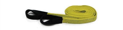 1" x 15' Recovery Tow Strap with Reinforced Cordura Eyes