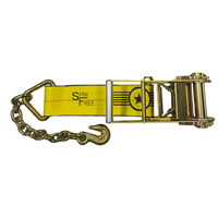4" x 18" SPIN FREE Fixed End Ratchet with Chain Extension