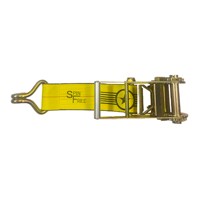 4" x 18" SPIN FREE Fixed End Ratchet with Wire Hook