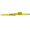 2" x 27' SPIN FREE Ratchet Strap with Wire Hooks