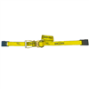 2" x 30' SPIN FREE Ratchet Strap with Flat Hooks