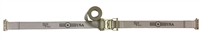 2" x 16' SPIN FREE Interior Ratchet Strap with Spring E-Fittings