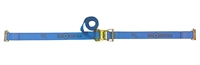 2" x 20' SPIN FREE Interior Ratchet Strap with Spring E-Fittings