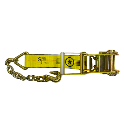 3" x 18" SPIN FREE Fixed End Ratchet with Chain Extension