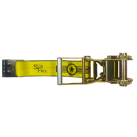 3" x 18" SPIN FREE Fixed End Ratchet with Flat Hook