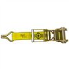 3" x 18" SPIN FREE Fixed End Ratchet with Wire Hook