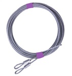 Replacement Garage Door Extension Cable Set for up to 8' High Doors