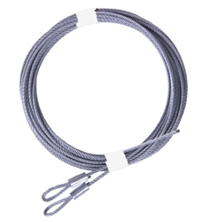 Replacement Garage Door Extension Cable Set for up to 8' High Doors