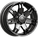 Hummer H3/H3T Ultra 238B 17"  17.00 x 9.00 Wheel  +12 Offset