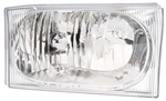 1999-2007 Ford Super Duty Crystal Headlights, Chrome, by AnzoUSA