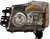 2004-2007 Nissan Titan Clear Headlights, Black, by AnzoUSA