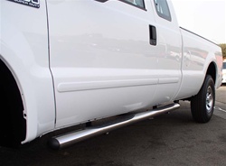 99-08 Superduty/Excursion 4" Oval Side Bars by Aries