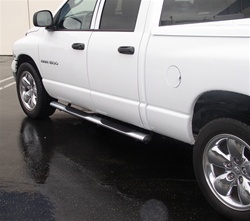 02-08 Ram 4" Oval Side Bars by Aries