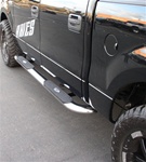 04-07 F-150/250 4" Deluxe Oval Side Bars by Aries