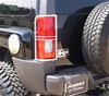 Hummer H3 Stainless Steel Tail Light Guard by Aries Offroad