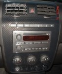 Hummer H3 Carbon Fiber Radio Surround by Azar