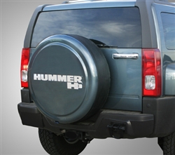 Painted Rigid Tire Cover - Hummer H3