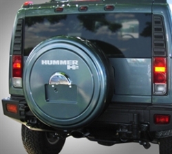 H2 35" Rigid Tire Cover W/ License Plate ('05-'10)