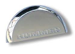 Hummer H2 License Plate Dome Cover - Chrome