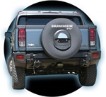 Hummer H2 (05-10) Soft Non-Reflective Tire Cover by Boomerang