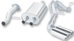 07-08 Escalade Dual Side Exit Stainless Steel Cat-back Exhaust System by Borla