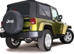 2007-2008 Jeep Wrangler 4 Door Exhaust by Borla