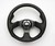 H1 Momo Jet Black Steering Wheel w/ Hub Adaptor