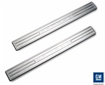 2010 Camaro Chrome Logo Door Sills Set by Defenderworx