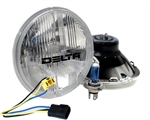 '07-'12 Jeep JK DOT Headlight Kit Hi/Lo w/H13 Adapter By Delta DEL-01-1148-HID2