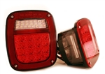 '81-'86 Jeep LED Left Tail Light by Delta DEL-01-1974-LEDL