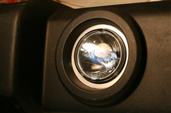 '07-'10 JEEP JK Bumper Driving Light Kit w/ Aluminum Ring by Delta