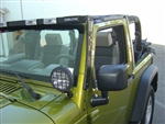 '07-'08 Jeep JK T-Bracket 150 Kit - Driving Lights w/ T-Brackets by Delta DEL-01-6515-JKB