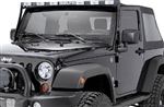 JEEP JK & TJ Super SkyBar w/ 6 Xenon Lights and LED Cab Lights By Delta DEL-01-9572-10XB