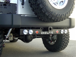 '97-'11 Jeep Wrangler Rear Ground Bar 3-Functions DEL-01-9585-6LX