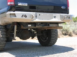 99-08 Ford Super Duty Rear Bumper Bare by Fab Fours