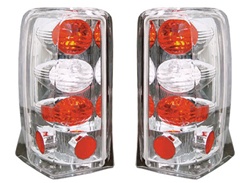 02-06 Escalade Euro Tail Lamps Crystal Clear by IPCW