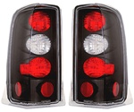 02-06 Escalade Euro Tail Lamps Bermuda Black by IPCW