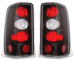 02-06 Escalade Euro Tail Lamps Bermuda Black by IPCW